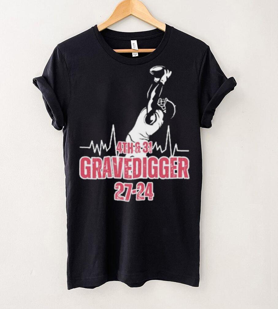 Official 4th & 31 Iron Bowl Gravedigger 27 24 Shirt Official 4th & 31 Iron Bowl Gravedigger 27 24 Shirt
