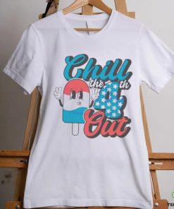 Official 4th of July Chill The Fourth Out American Flag shirt