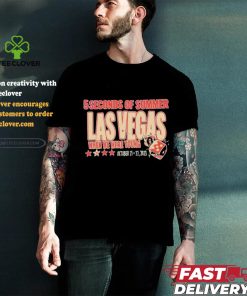 Official 5 Seconds Of Summer Las Vegas When We Were Young Dice T Shirts