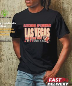 Official 5 Seconds Of Summer Las Vegas When We Were Young Dice T Shirts