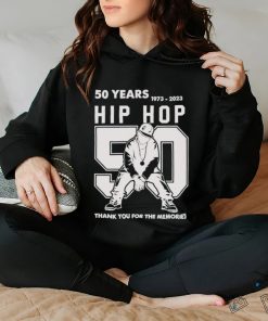 Official 50 Years Of Hip Hop 1973 2023 50th Thank You For The Memories Hip Hop T shirt 1 Official 50 Years Of Hip Hop 1973 2023 50th Thank You For The Memories Hip Hop T shirt