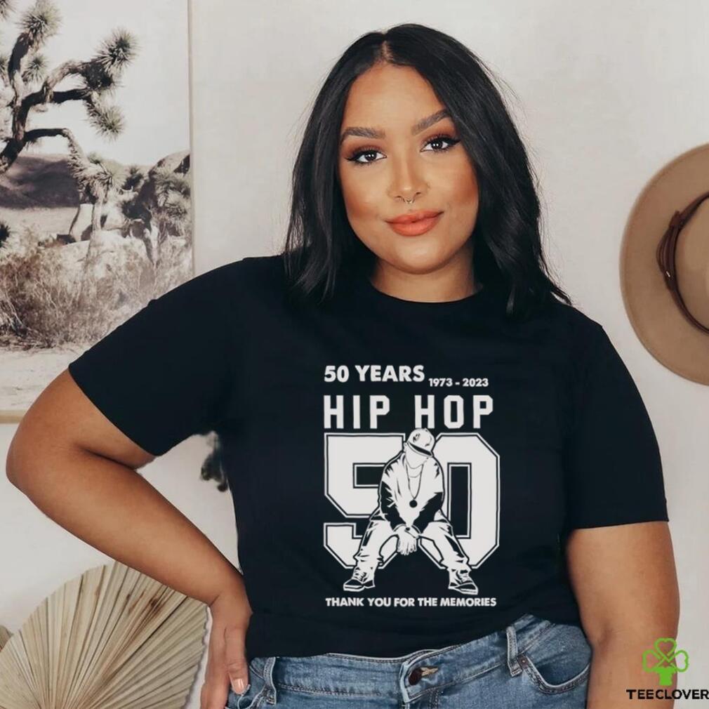 Official 50 Years Of Hip Hop 1973 2023 50th Thank You For The Memories Hip Hop T shirt Official 50 Years Of Hip Hop 1973 2023 50th Thank You For The Memories Hip Hop T shirt