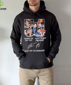 Official 54 Years Of 1969 – 2023 Matthew Perry Thank You For The Memories T Shirt