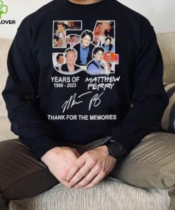 Official 54 Years Of 1969 – 2023 Matthew Perry Thank You For The Memories T Shirt