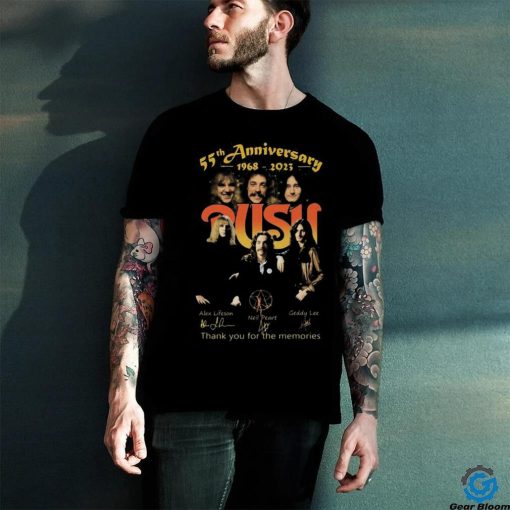 Official 55th Anniversary 1968 – 2023 Thank You For The Memories T Shirt