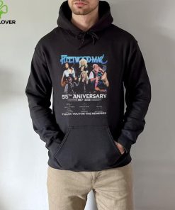 Official 55th anniversary 1967 2022 FleetWood Mac Band thank you for the memories signatures hoodie, sweater, longsleeve, shirt v-neck, t-shirt