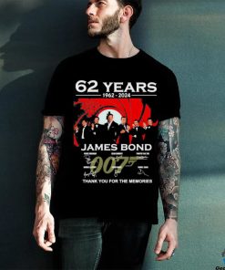 Official 62 years 1962 2024 james bond thank you for the memories 2023 shirt 3 Official 62 years 1962 2024 james bond thank you for the memories 2023 shirt
