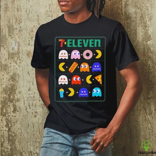 Official 7 Eleven Pac Man T Shirt