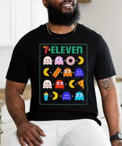 Official 7 Eleven Pac Man T Shirt