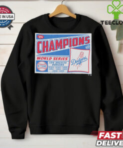 Official 8 Time Los Angeles Dodgers 2024 World Series Champions ’47 Franklin Shirt