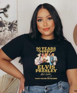 Official 90 Years 1935 – 2025 Elvis Presley Thank You For The Memories T Shirt