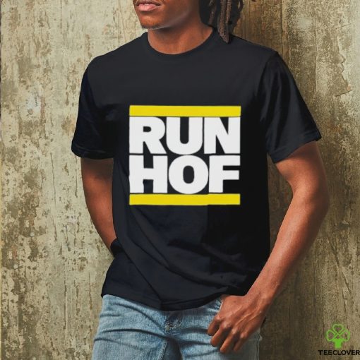 Official 95.7 The Game Bonta Hill Wearing Run Hof shirt
