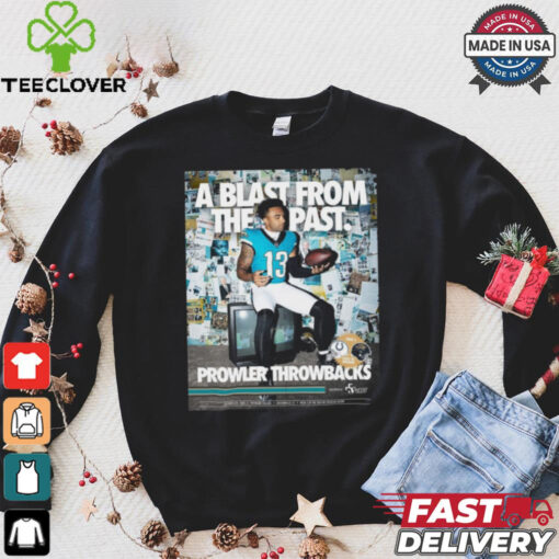 Official A Blast From The Past Prowler Throwbacks Week 5 Indianapolis Colts vs Jacksonville Jaguars NFL 2024 Poster t hoodie, sweater, longsleeve, shirt v-neck, t-shirt