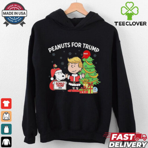 Official A Charlie Brown Christmas Peanuts For Trump Merry Christmas 2024 Shirt