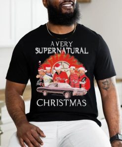 Official A Very Supernatural Christmas T Shirt