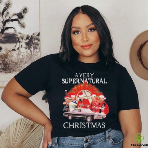 Official A Very Supernatural Christmas T Shirt