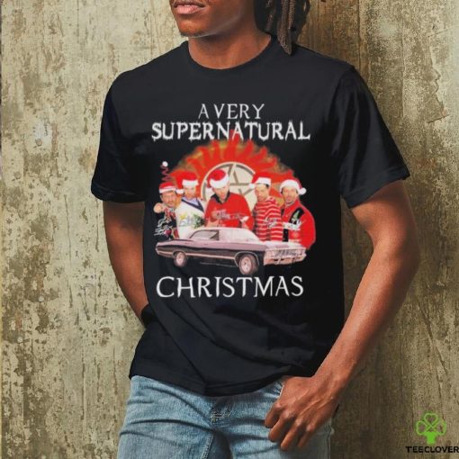 Official A Very Supernatural Christmas T Shirt