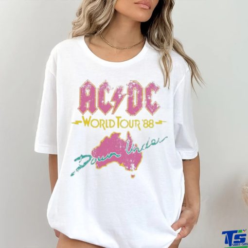 Official AC DC Band World Tour ’88 Down Uncler hoodie, sweater, longsleeve, shirt v-neck, t-shirt