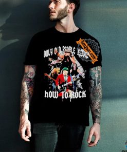 Official AC DC Only Old People Know How To Rock T Shirt