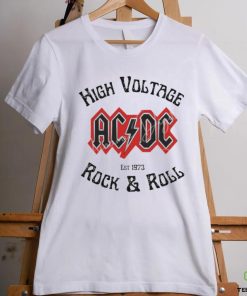 Official AC DC high Voltage Rock and roll est 1973 hoodie, sweater, longsleeve, shirt v-neck, t-shirt