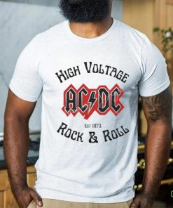 Official AC DC high Voltage Rock and roll est 1973 hoodie, sweater, longsleeve, shirt v-neck, t-shirt
