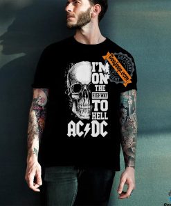 Official ACDC I Am On The Highway To Hell Rock On T Shirt