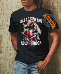 Official ACDC Only Old People Know How To Rock Highway To Hell T Shirt