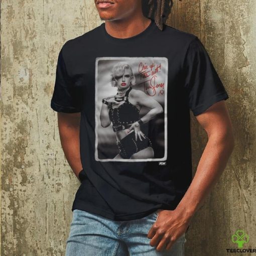 Official AEW Shop All Elite Wrestling Toni Storm Chin Up Tits Out Shirt