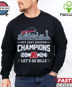 Official AFC East Division Champions 2024 Buffalo Bills Let’s Go Bills Shirt