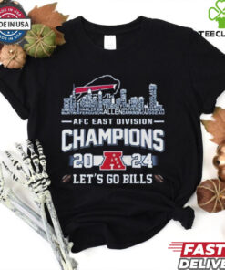 Official AFC East Division Champions 2024 Buffalo Bills Let’s Go Bills Shirt