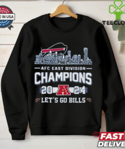 Official AFC East Division Champions 2024 Buffalo Bills Let’s Go Bills Shirt