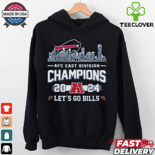 Official AFC East Division Champions 2024 Buffalo Bills Let’s Go Bills Shirt