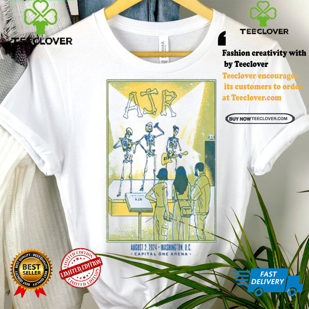 Official AJR August 2 2024 Capital One Arena Washington DC Poster Shirt Official AJR August 2 2024 Capital One Arena Washington DC Poster Shirt
