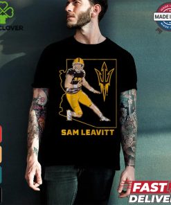 Official ASU Football Sam Leavitt State Star Arizona State Sun Devils t shirt