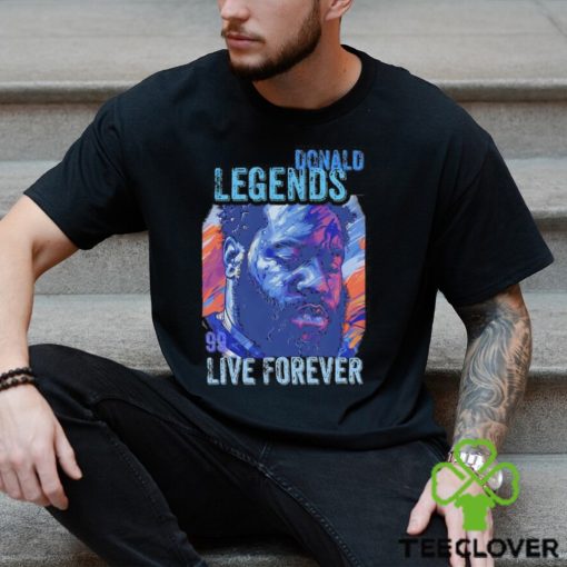 Official Aaron Donald Legend Live Forever Rams Football Shirt