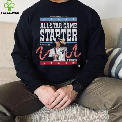 Official Aaron Judge All Star Game Started Al Outfielder Top Vote Getter hoodie, sweater, longsleeve, shirt v-neck, t-shirt