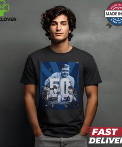 Official Aaron Judge Joins Babe Ruth As The Only Player In Yankees History With 3+ Season Of 50+ Home Runs Poster t shirt