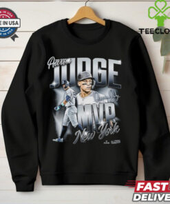 Official Aaron Judge MVP New York Yankees MLB Signature Graphic t shirt