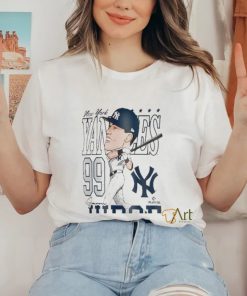 Official Aaron Judge New York Yankees New Era Caricature T Shirt