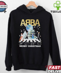 Official Abba Band Merry Christmas Signature Shirt