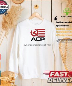 Official Acp American Communist Party Flag t shirt