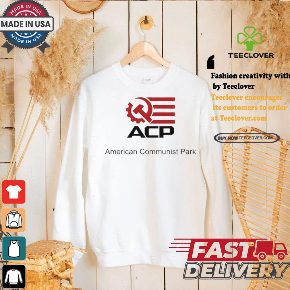 Official Acp American Communist Party Flag t shirt Official Acp American Communist Party Flag t shirt