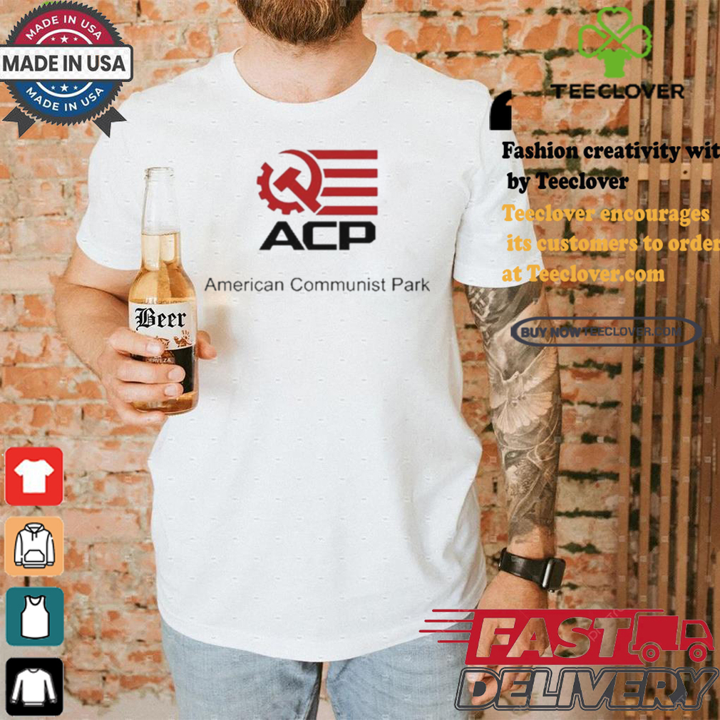 Official Acp American Communist Party Flag t shirt Official Acp American Communist Party Flag t shirt