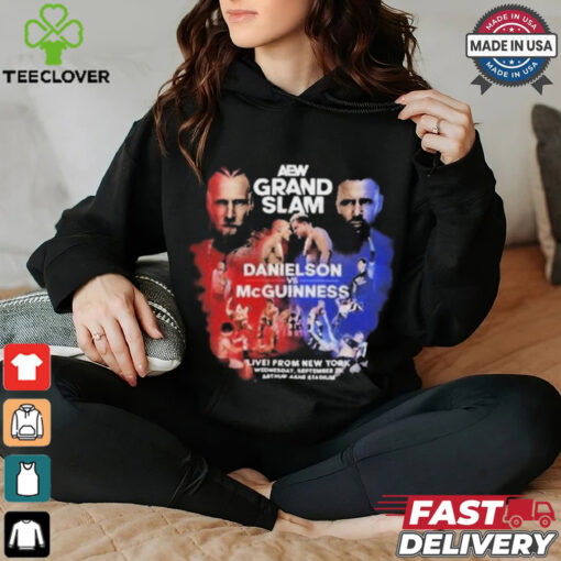 Official Aew Grand Slam 2024 Matchup Bryan Danielson Vs Nigel Mcguinness T hoodie, sweater, longsleeve, shirt v-neck, t-shirt