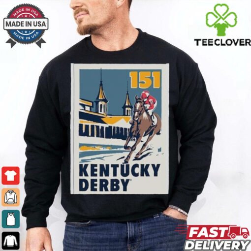 Official Ahead Kentucky Derby 151 Poster Levi Shirt