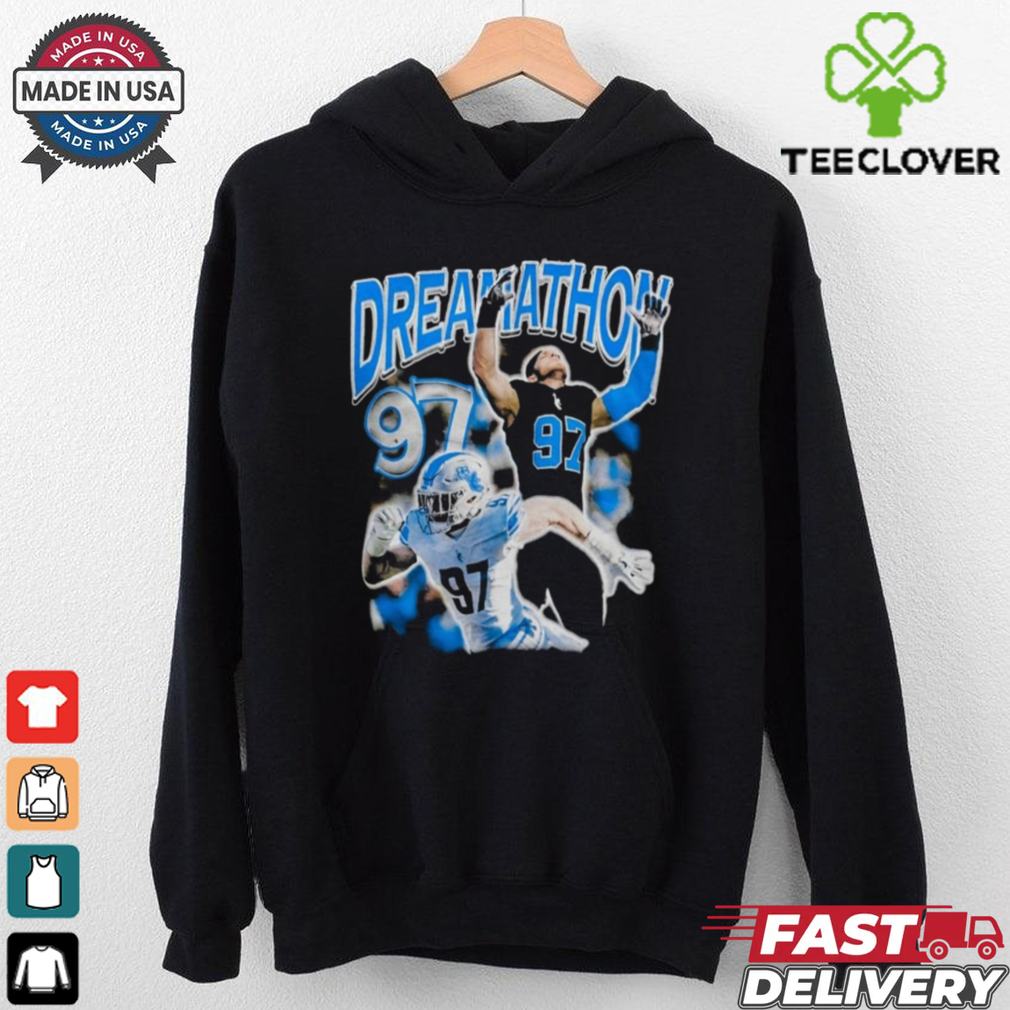 Official Aidan Hutchinson Detroit Lions NFL Dream Graphic t shirt Official Aidan Hutchinson Detroit Lions NFL Dream Graphic t shirt