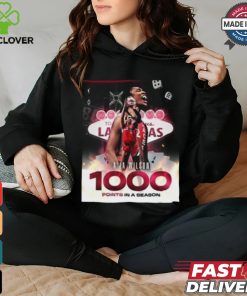 Official A’ja Wilson 1000 Points In A Season Congratulations Welcome To The W WNBA Merchandise T Shirt