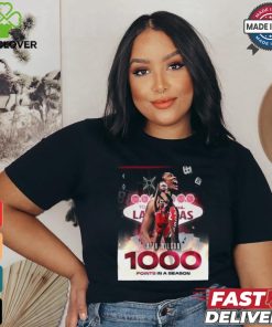 Official A’ja Wilson 1000 Points In A Season Congratulations Welcome To The W WNBA Merchandise T Shirt