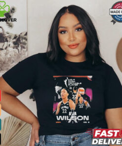 Official A’ja wilson from las vegas aces is your 2024 kia wNBA mvp kia most valuable player T hoodie, sweater, longsleeve, shirt v-neck, t-shirt