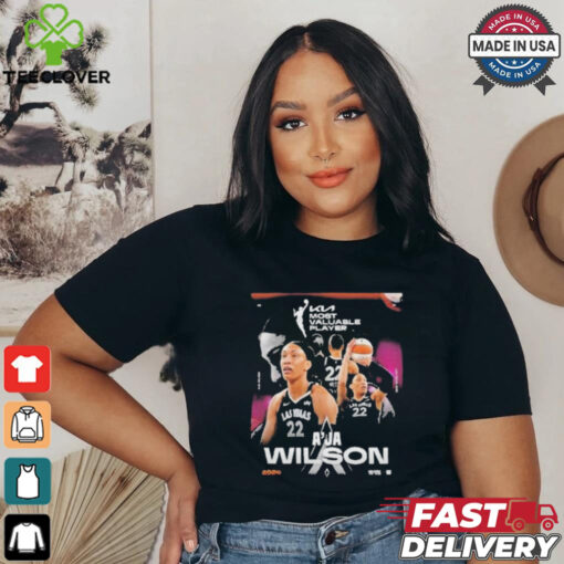 Official A’ja wilson from las vegas aces is your 2024 kia wNBA mvp kia most valuable player T hoodie, sweater, longsleeve, shirt v-neck, t-shirt